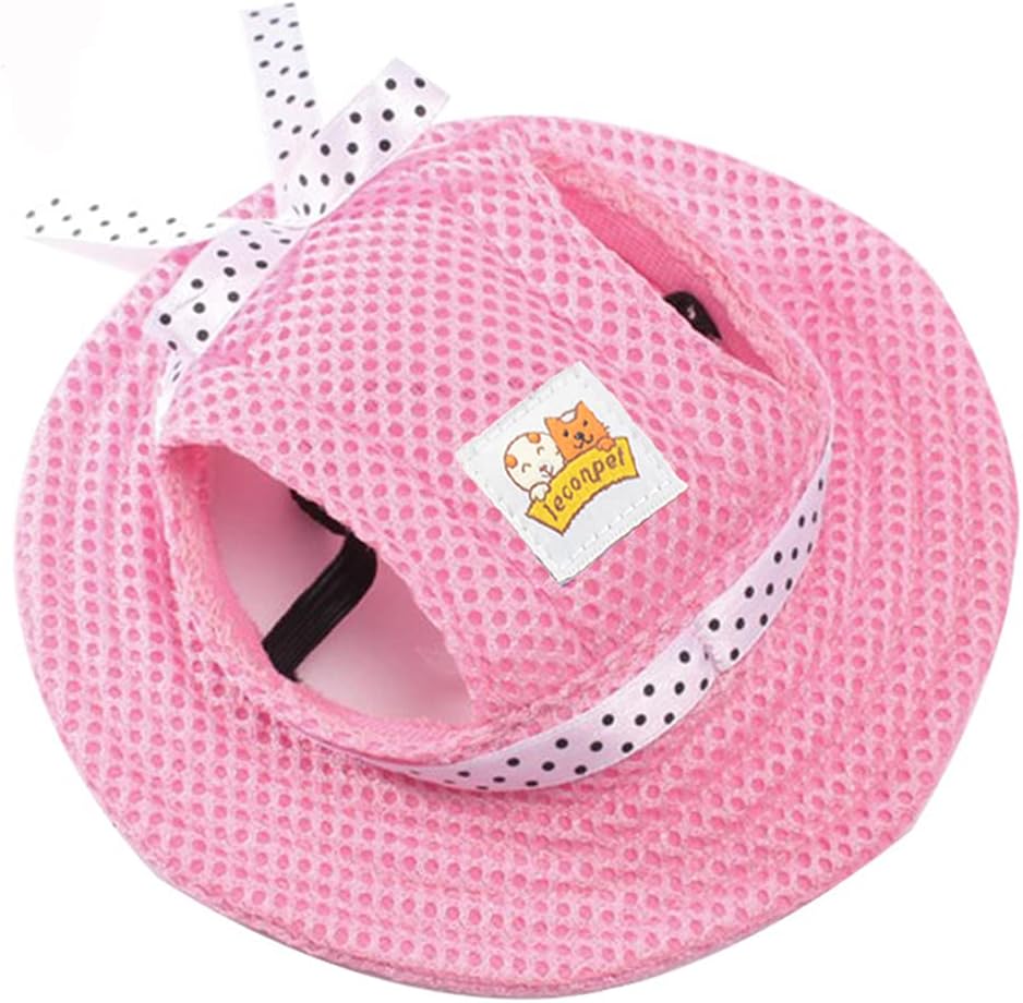 Adjustable drawstring on Leconpet pet cap for secure fit