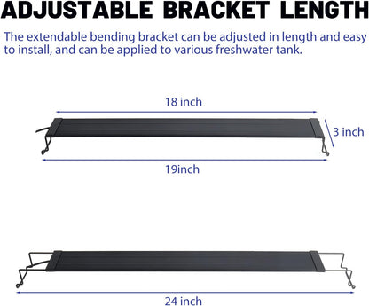 WaterRebirth 18-24 inch aquarium light package contents