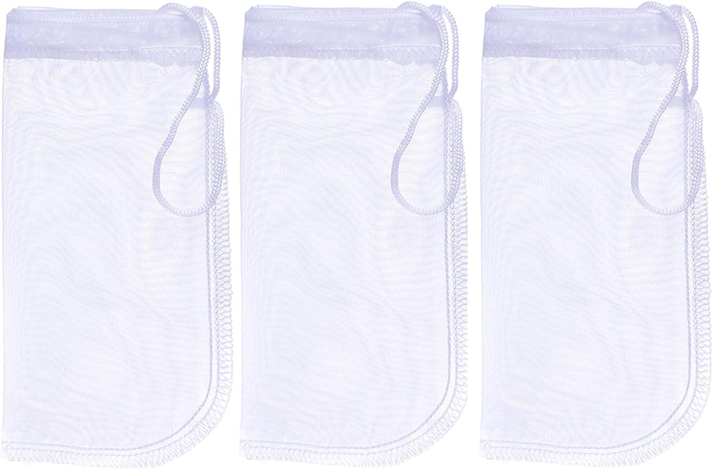 ALEGI extra fine aquarium media filter bag front view holding chemical filtration resin