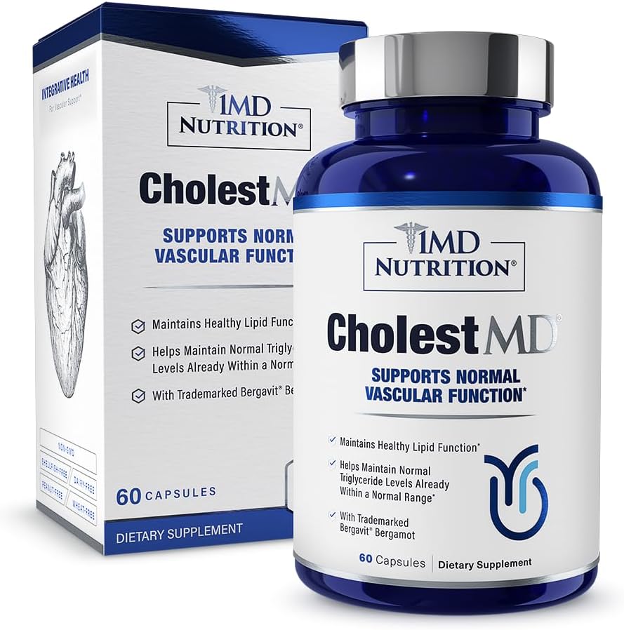 1MD Nutrition CholestMD supplement bottle front view