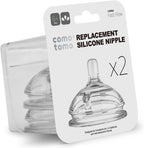 Comotomo Silicone Replacement Nipple Fast Flow 6+ Months front view