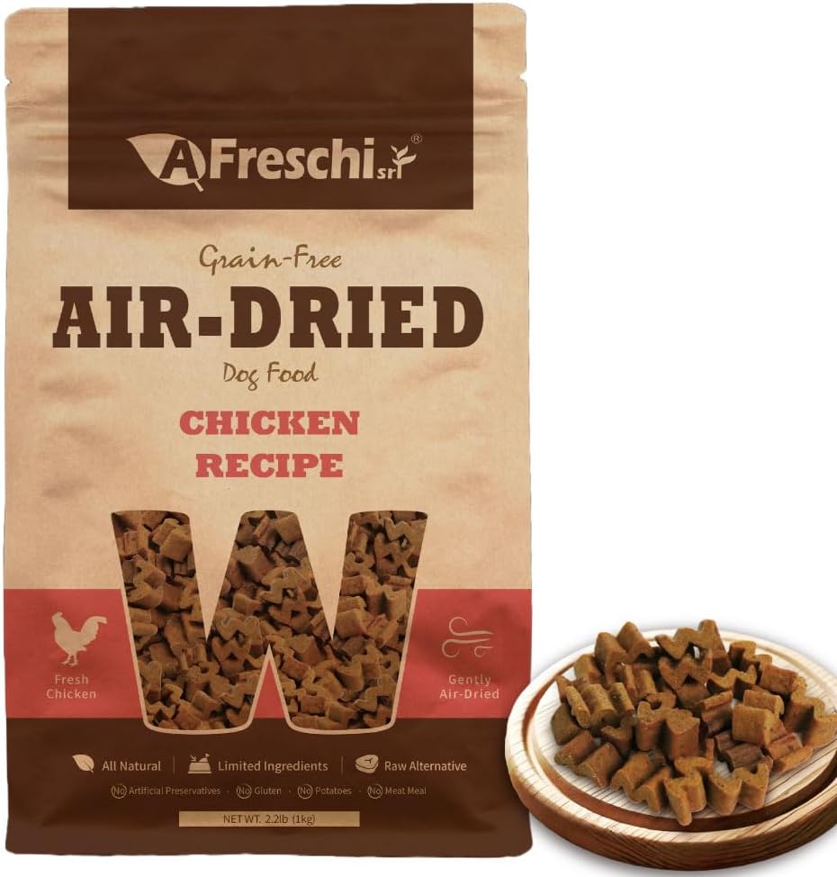 A Freschi srl Air-Dried Puppy & Adult Dog Food - Real Turkey & Salmon Recipe | Grain-Free | High-Protein for Toy, Small & Large Breeds | Ideal for Picky Eaters, 2.2 lb Bag - Image 9