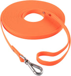 Dog Training Long Leash Waterproof Long Line Heavy Duty Outdoor Recall Lead 10ft 15ft 20ft 30ft 50ft for Small Medium Large Dog (Mint Green, 10FT) - Image 12
