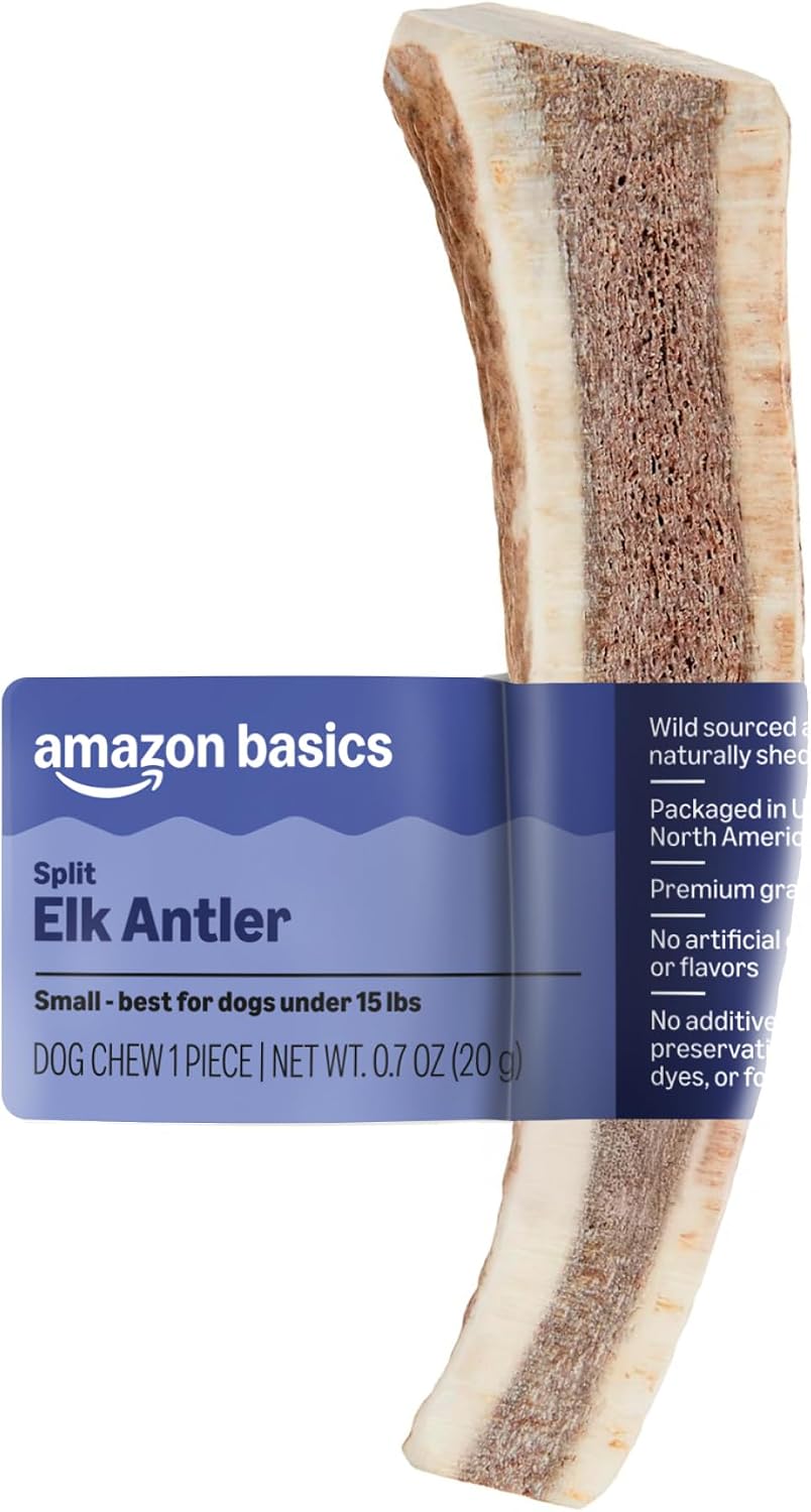 Premium grade A split elk antler dog bone product view