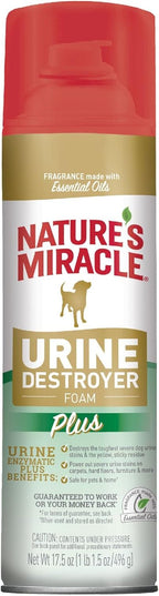 Nature's Miracle Urine Destroyer Plus for Dogs, Enzymatic Formula for Severe Dog Urine Stains, 32 oz - Image 13