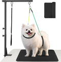 Handsome Monkey King adjustable dog grooming arm with clamp front view