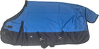Close-up of fleece wither protection on 1200D waterproof horse sheet