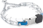 Herm Sprenger Prong Collar with Quick Release Cliclock Buckle & Biothane Insert & Swivel Ring | Chrome Plated Steel No Pull Dog Training Collar Made in Germany, Black 16in x 2.25mm Necks up to 13-14in - Image 12