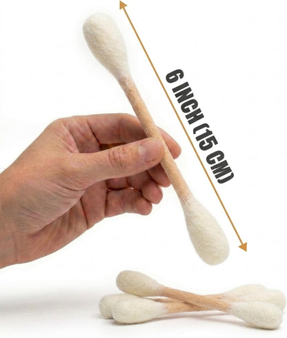 Glaciart One felt swab cat toys with organic catnip