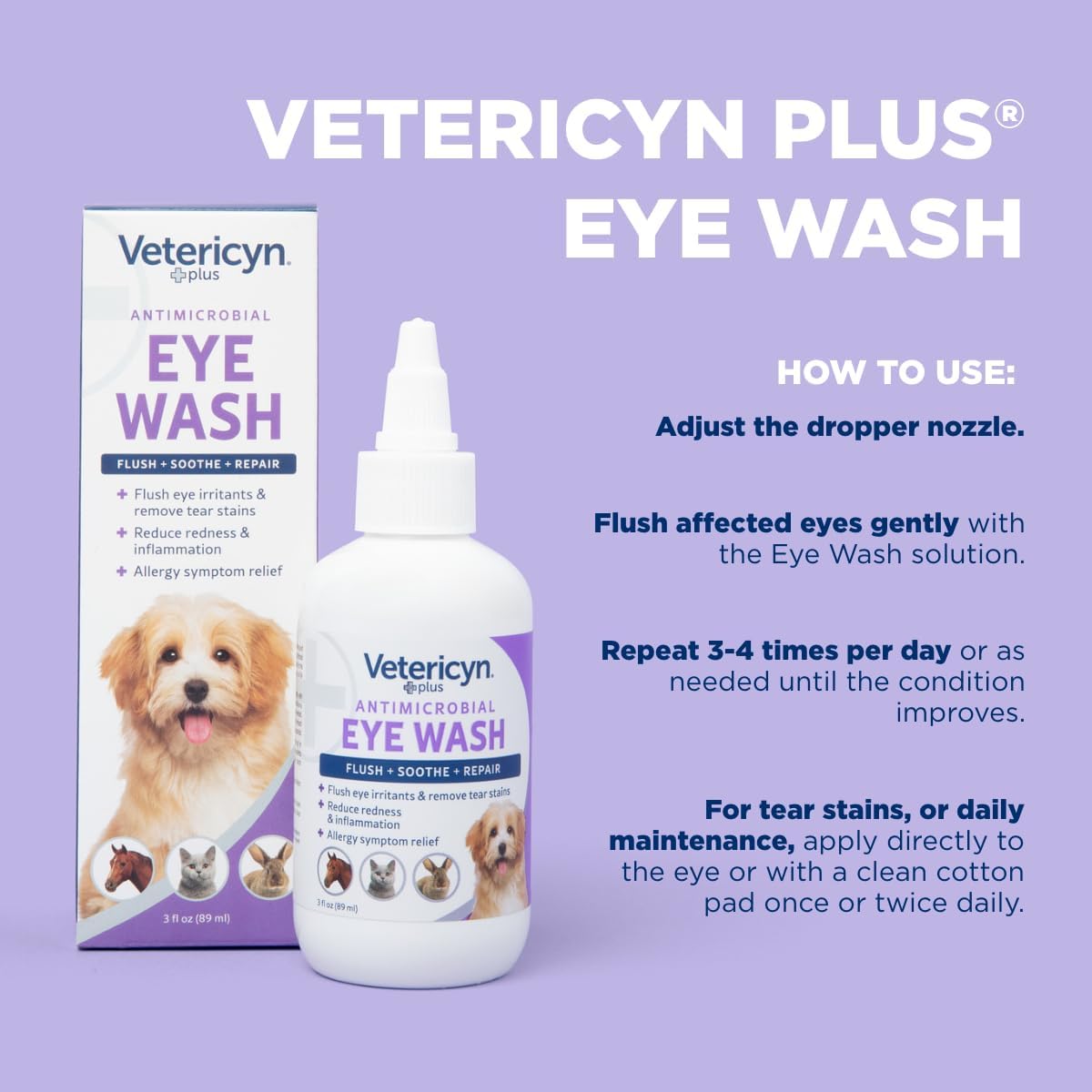 Authentic USA imported pet eye care product