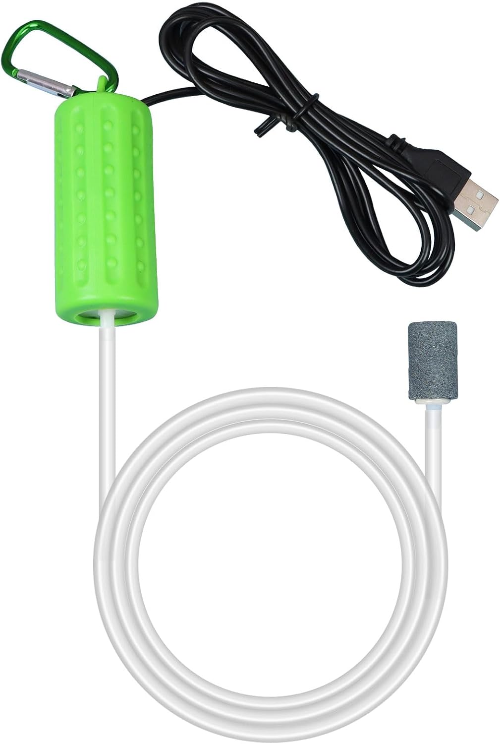 Compact Uncle Yang 1W aquarium oxygen bubbler in packaging