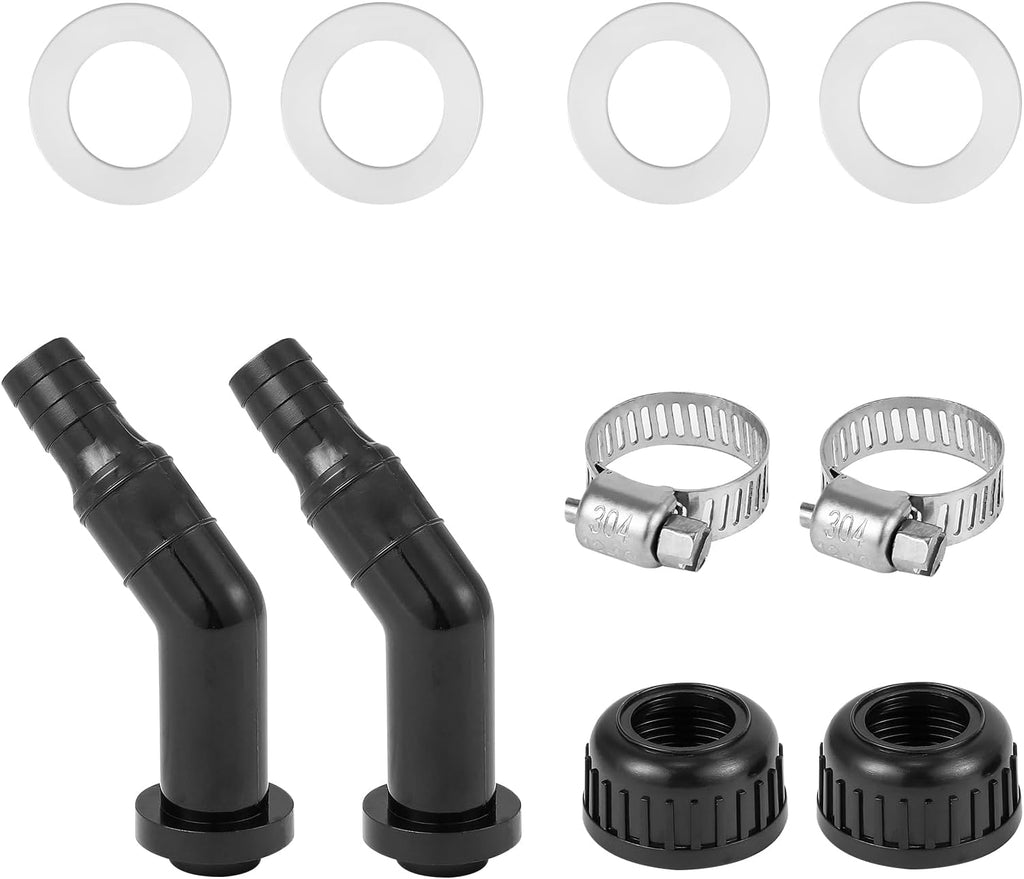 BAOSHISHAN aquarium chiller fitting kit front view water hose connector for fish tank circulation