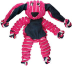 KONG Floppy Knots Fox toy in motion for tugging