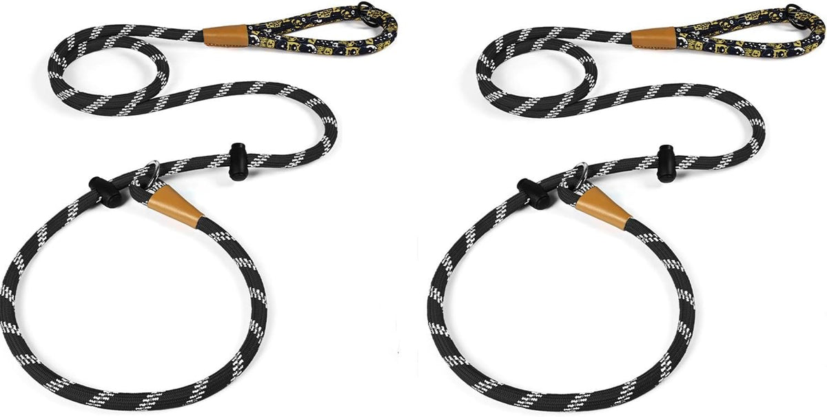 lynxking Slip Lead Dog Leash Reflective, Heavy Duty Comfortable Strong Rope for Large Medium Small Dogs No Pull Pet Training (Light Green, Large 1/2in x 6ft-Slip Lead) - Image 15