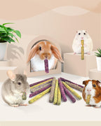 Bissap natural animal enrichment chew toys display