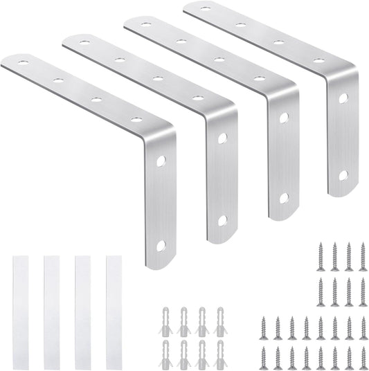 Aodiou furniture anti-tip anchors 4 pack front view