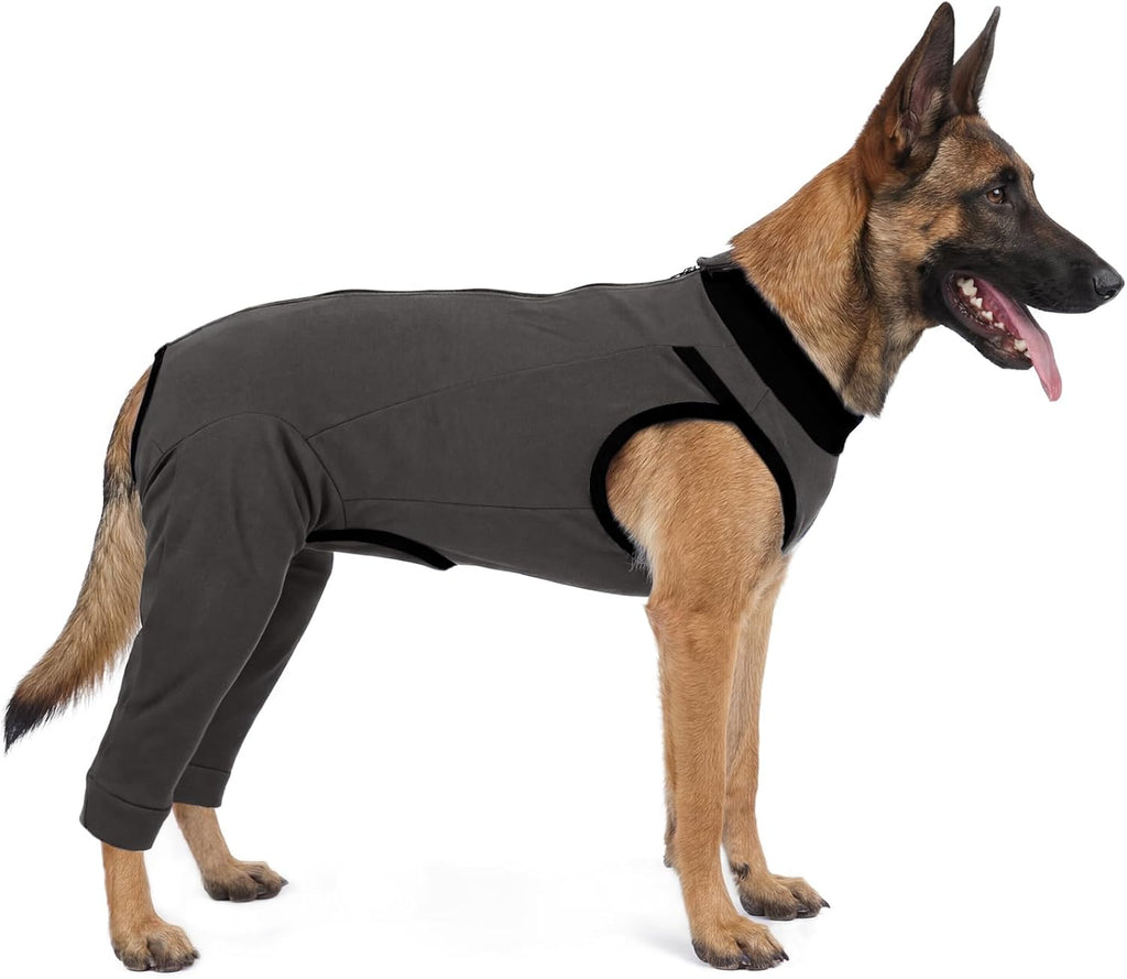 Dog Recovery Suit for Rear Legs,Dog Pants to Prevent Licking,Sleeve for Dogs Rear Legs Abdomen,Dogs Leg Sleeve to Stop Licking,Doggy Onesie for Surgery Female Male,Pet Cone Alternative - Image 9