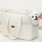 Small Dog Purse Rabbits Carrier Bag,Adult Cat/Puppy Carriers Bunny Bag with Multiple Pockets,Breathable Mesh Soft Cushion,Traveling Pets Tote Picnic Outdoor 15lb (Grey2, Large) - Image 8