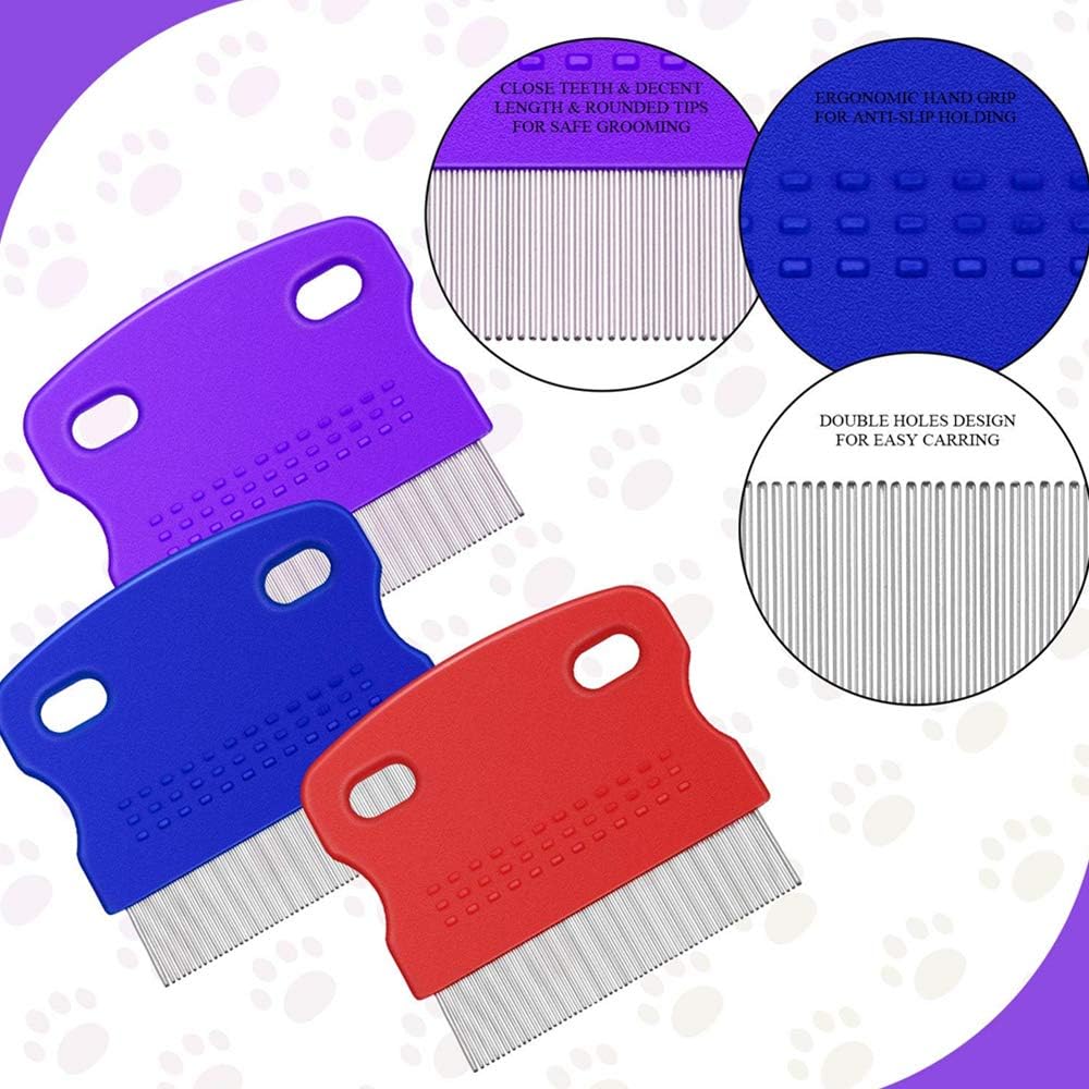 Storage convenience of flea combs with hanging hole