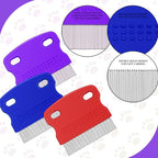 Storage convenience of flea combs with hanging hole