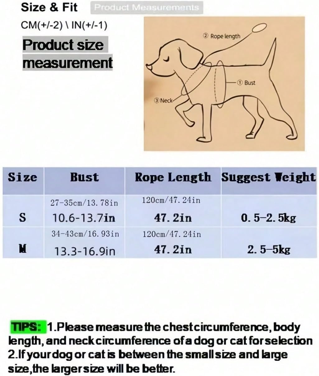 Dhgate harness leash set for small breed dogs