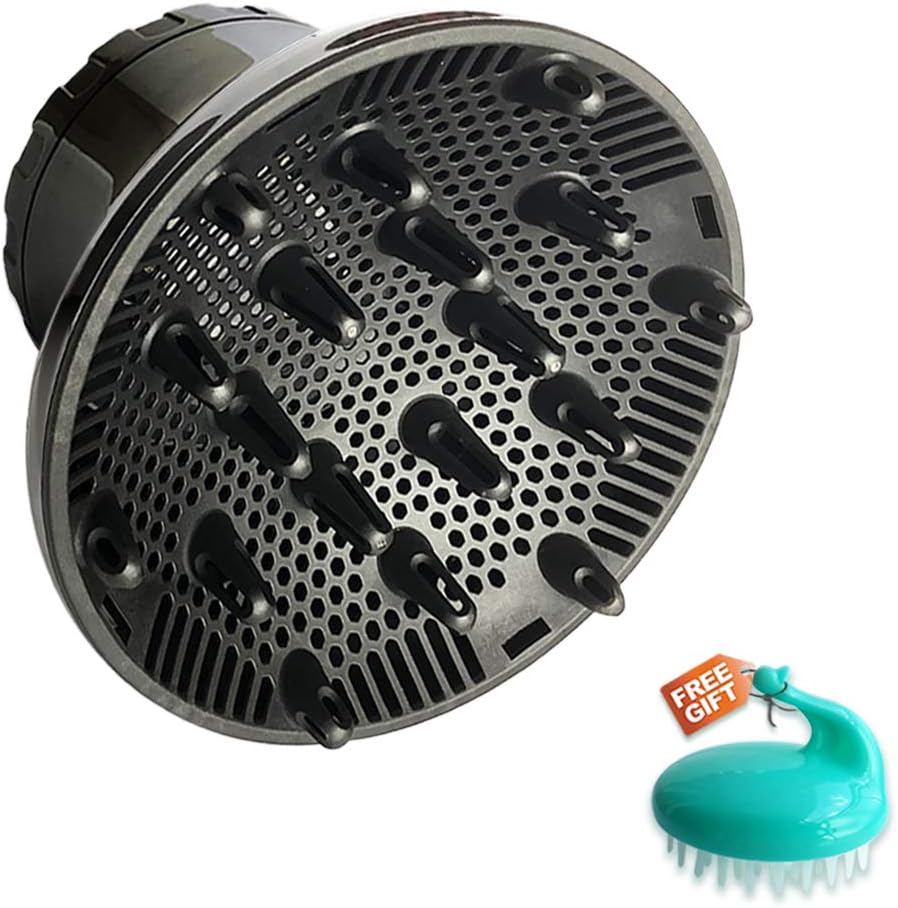 Orista Finds universal hair diffuser attachment front view showcasing honeycomb design