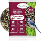Happy Wings songbird blend bird food front view packaging
