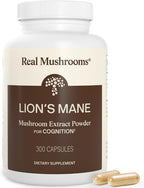 Real Mushrooms Lion's Mane Capsules, Brain, Focus and Cognition, 120ct - Image 10