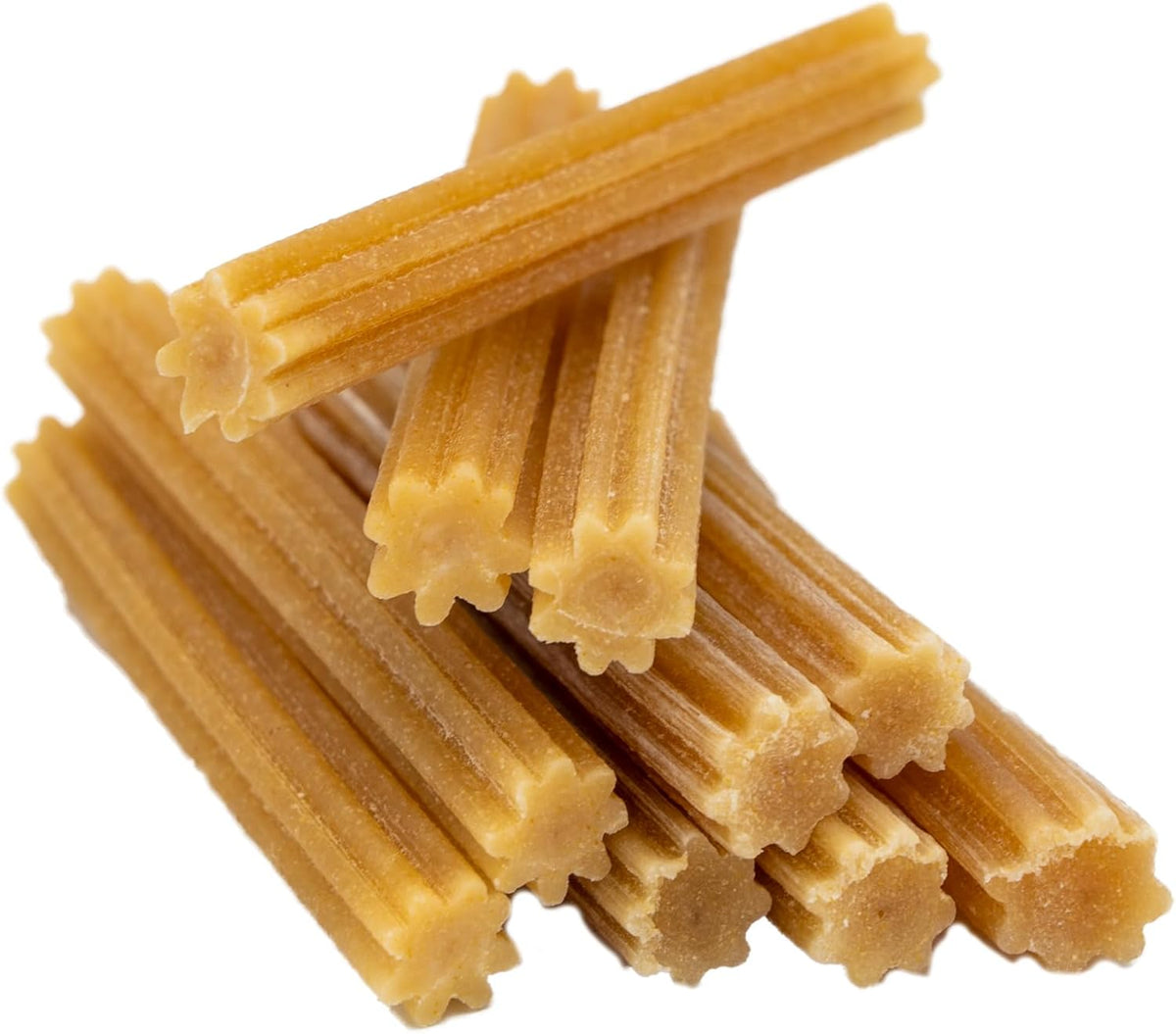 Close up of EcoKind Himalayan yak cheese churro texture