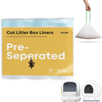 150 Tear-free Count Cat litter bags Liners Only Compatible with MW-SC01 MW-SC02 Meow Self-cleaning Cat Litter Box,Leak-proof 18" x 12.6" - Image 10