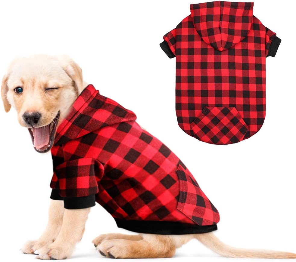 Imported holiday themed dog sweater for family photos