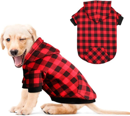 Imported holiday themed dog sweater for family photos
