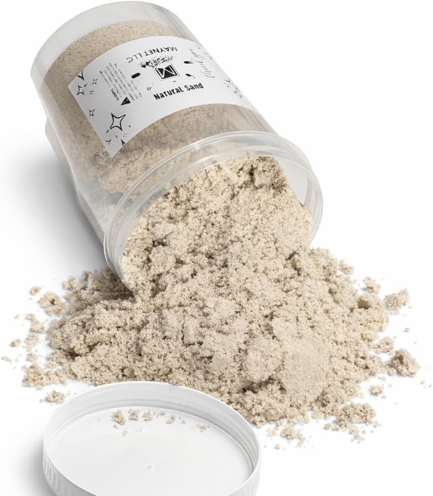 2 Pounds Natural Decorative Real Sand for use in Crafts, Decor, Vase Filler and More | Natural and Non-Toxic, Fun Wet and Dry Indoor and Outdoor, Sandbox, Therapy, and Table Use. - Image 11