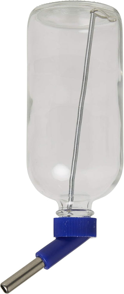 Lixit Glass Water Bottles for Small Animals and Birds (16oz), Clear (COMINHKR016337) - Image 2