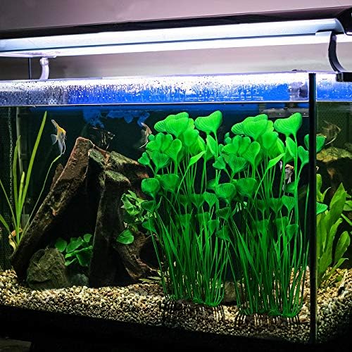 MyLifeUNIT fifteen point seventy five inches artificial plants inside large fish tank