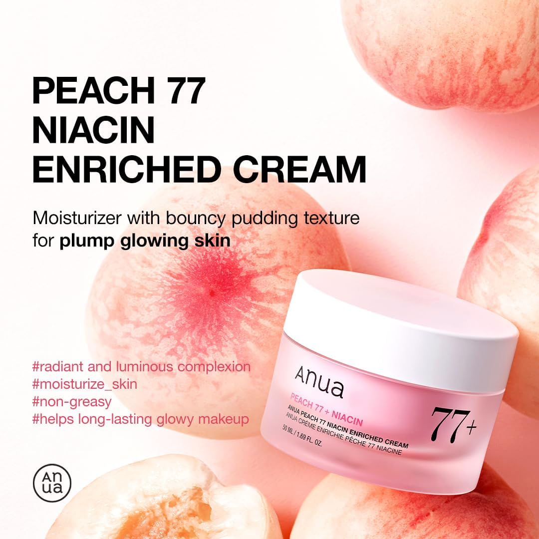 ANUA Peach Niacinamide Cream, 1.69 fl.oz - Image 3