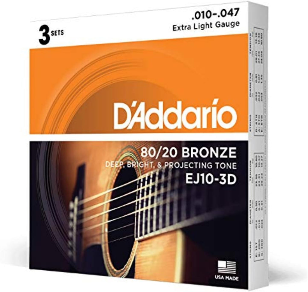 D'Addario Set Acoustic Guitar 80/20 Lite 12Str (EJ36) - Image 9