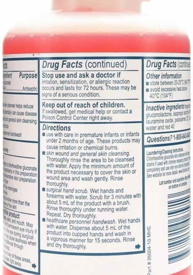 Molnlycke Health Care Hibiclens Liquid Antiseptic 16 Oz Includes Hand Pump - Image 3