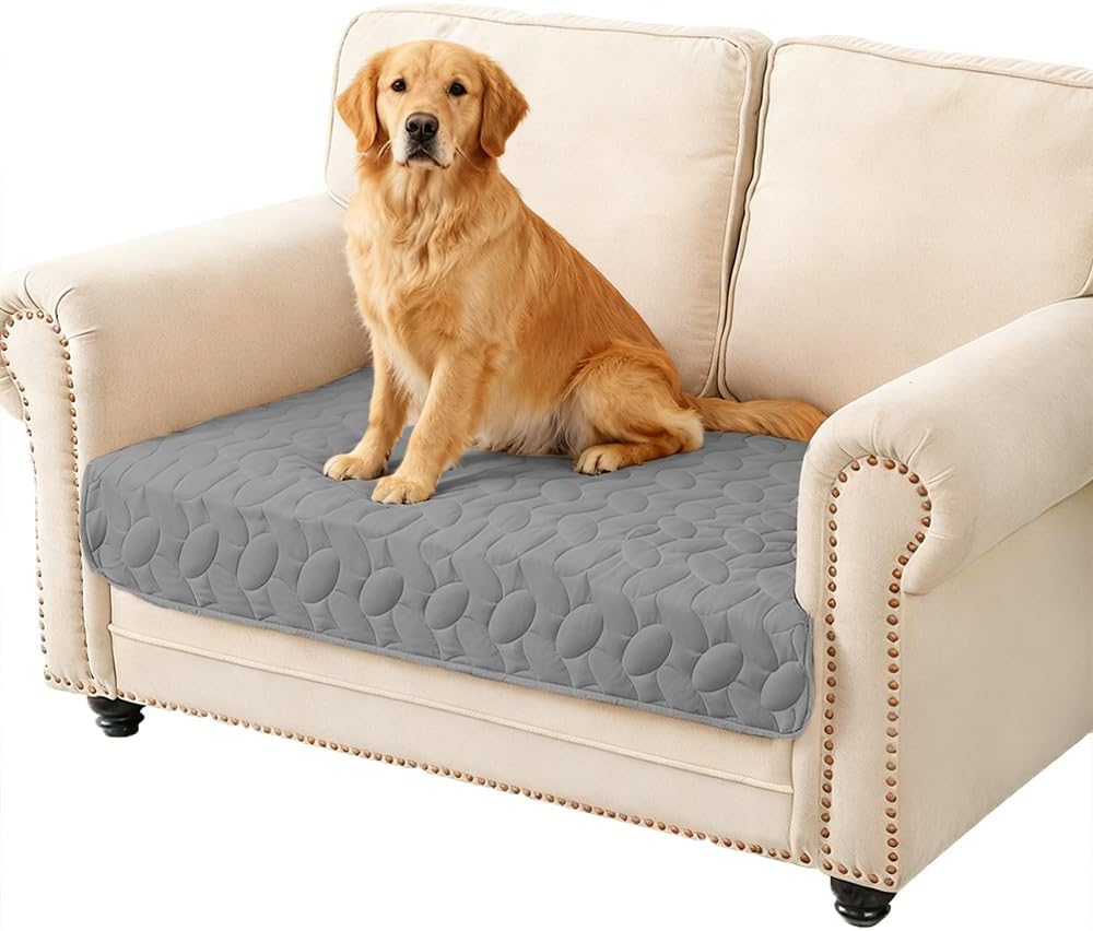 Ameritex Pet Bed Cover Dog Bed Blanket for Sofa and Furniture Waterproof New Pattern Design (30x70 Inch, Dark Grey) - Image 14