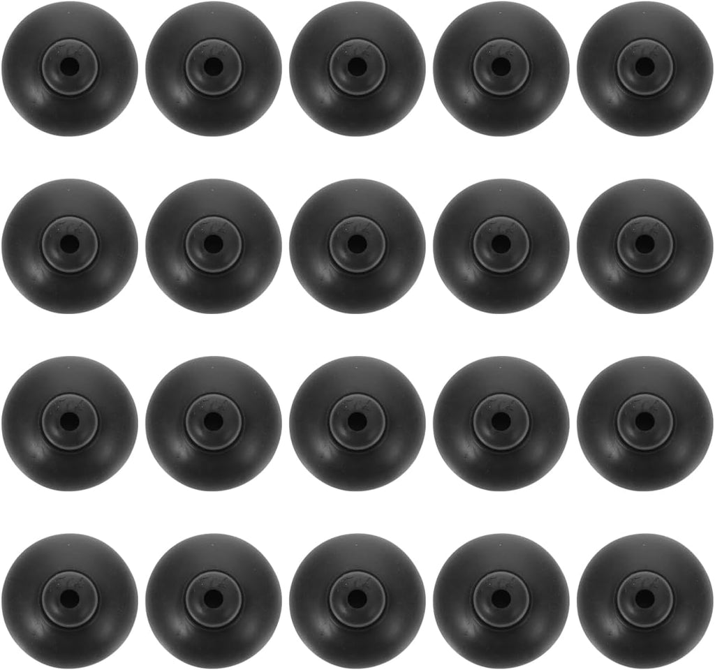 Gatuida aquarium oxygen pump suction cups front view showing twenty black rubber holders for fish tank tubing