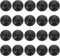 Gatuida aquarium oxygen pump suction cups front view showing twenty black rubber holders for fish tank tubing