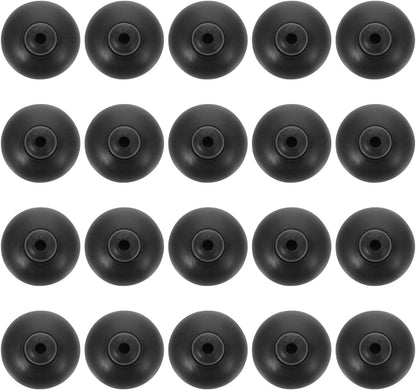 Gatuida aquarium oxygen pump suction cups front view showing twenty black rubber holders for fish tank tubing