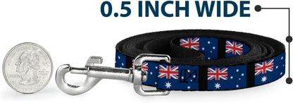 Buckle-Down pet leash full 6 feet length display