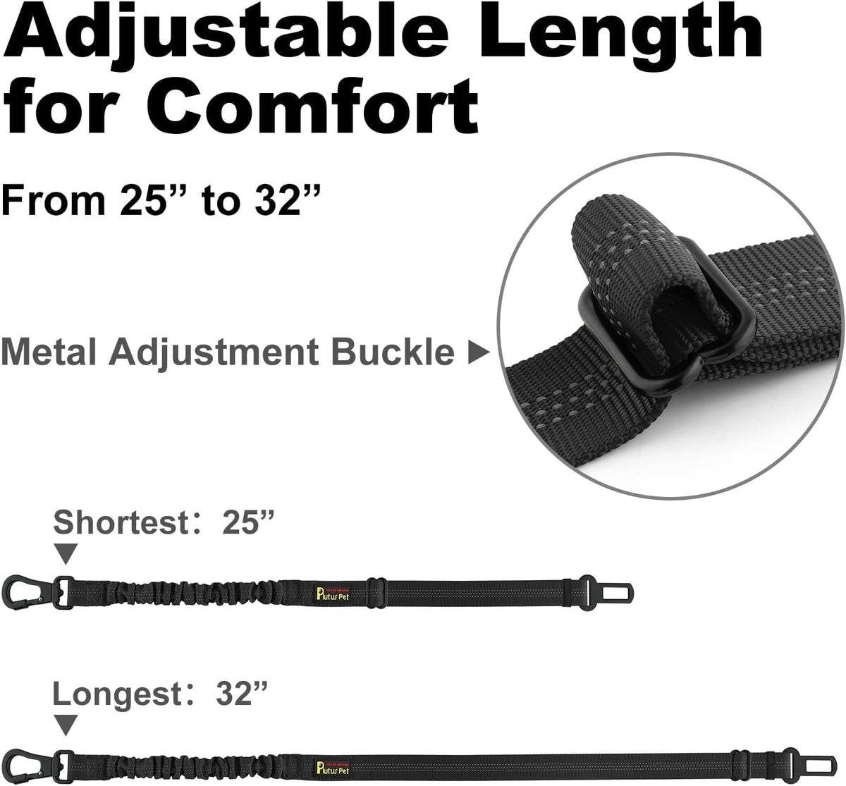 Plutus Pet safety restraint for small and large dogs