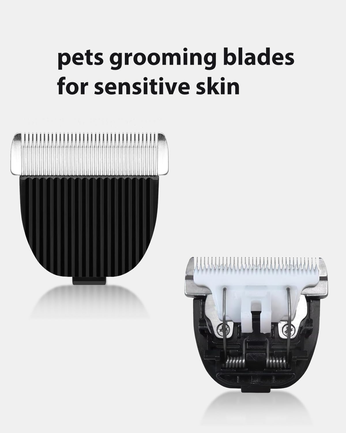 Detachable ceramic moving blade replacement for dog and cat hair clippers