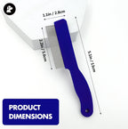 Attkryy stainless steel flea comb for dog grooming