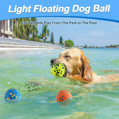 Dog playing with interactive Mankoda ETPU chew ball
