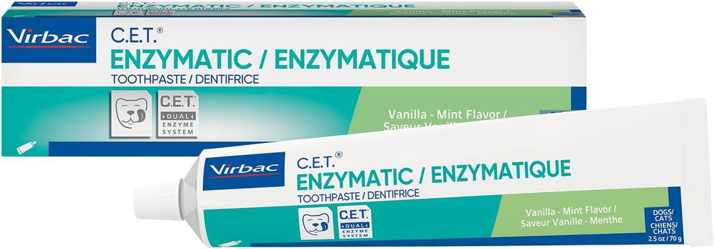 Dual enzyme technology toothpaste for plaque removal