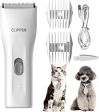 Dog Grooming Kit Clipper for Thick Coat Low Noise Cordless Cat Hair Trimmer Rechargeable Shaver Pet Grooming Tools for Small and Large Animals - Image 9