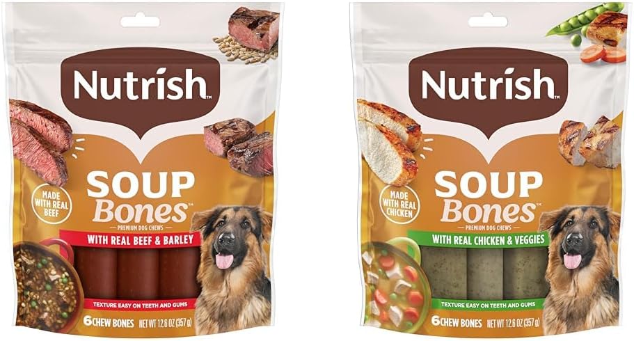 Nutrish Rachael Ray Soup Bones Long Lasting Dog Chews Variety Pack, 22 Count (Pack of 2) - Image 12